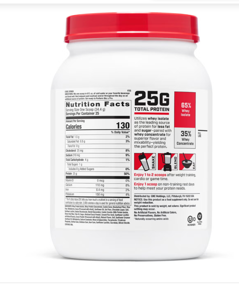 GNC Whey Protein